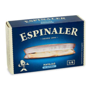 Razor clams natural espinaler 58 blau ol 120